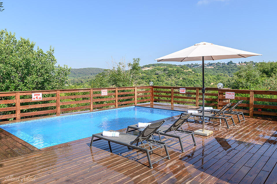 בקתות לב החורש צפון  4  נופש - וי פור ויקיישן - V for Vacation