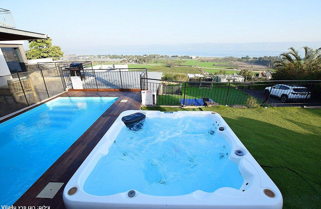 מלרוז על הכנרת צפון  1  נופש - וי פור ויקיישן - V for Vacation