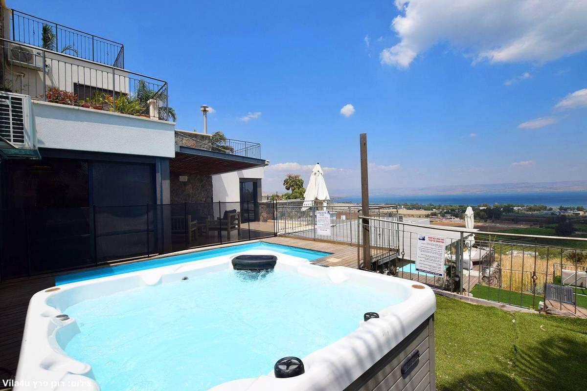 מלרוז על הכנרת צפון  7  נופש - וי פור ויקיישן - V for Vacation