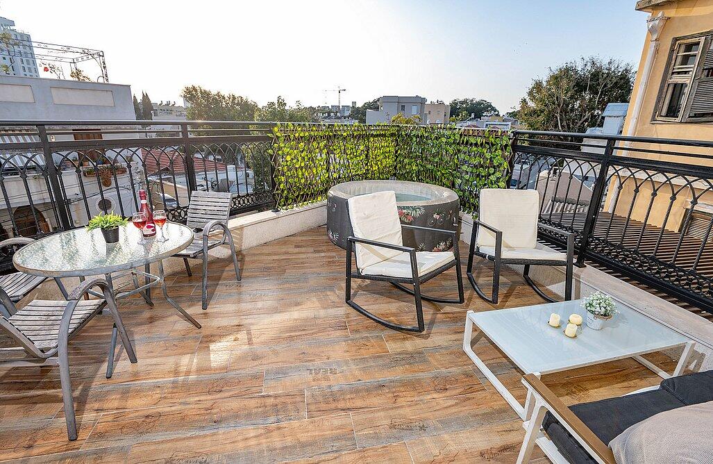 הפנטהאוז של תל אביב מרכז  10  נופש - וי פור ויקיישן - V for Vacation