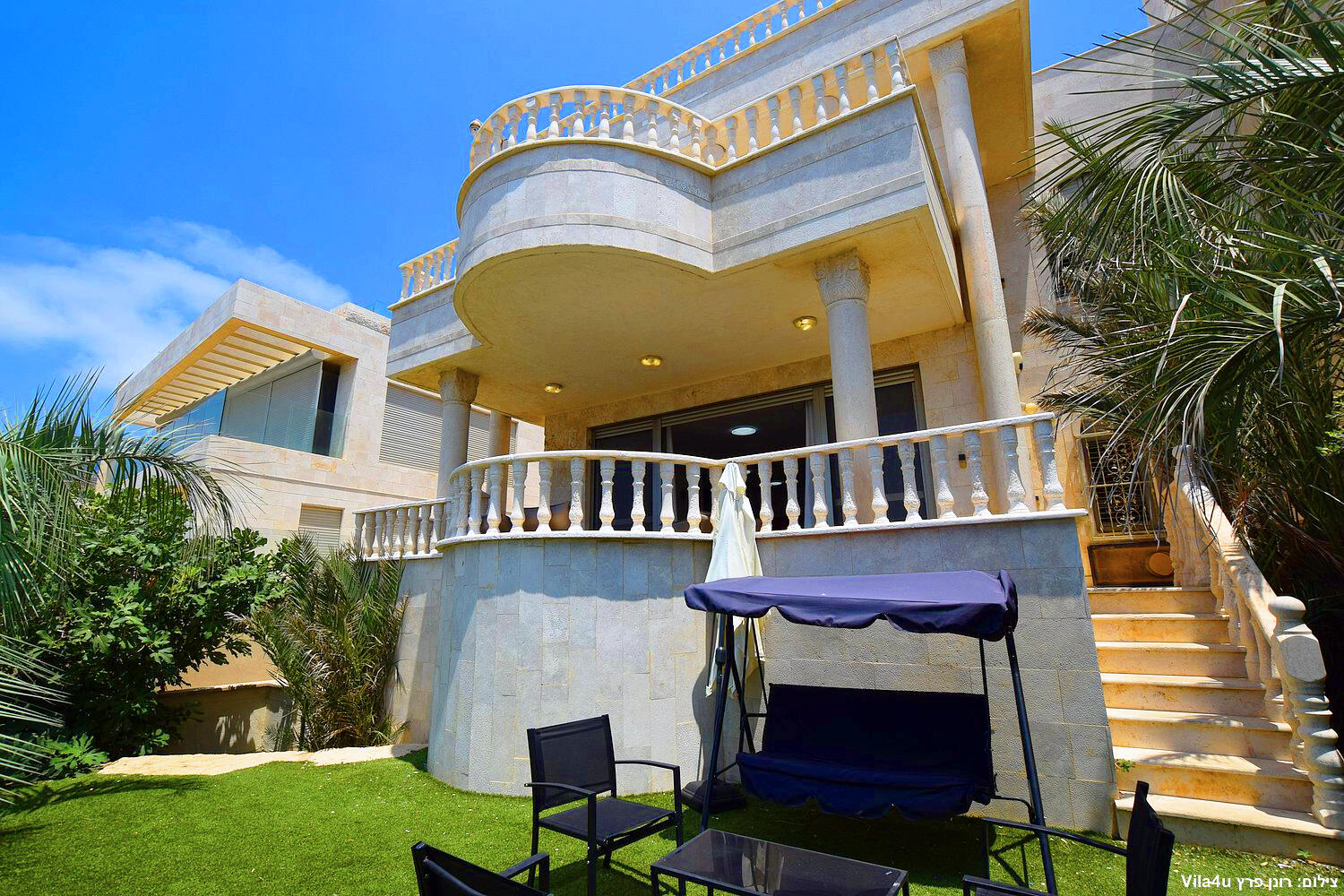 אחוזה על הים- סטיי פירסט קלאס מרכז  15  נופש - וי פור ויקיישן - V for Vacation