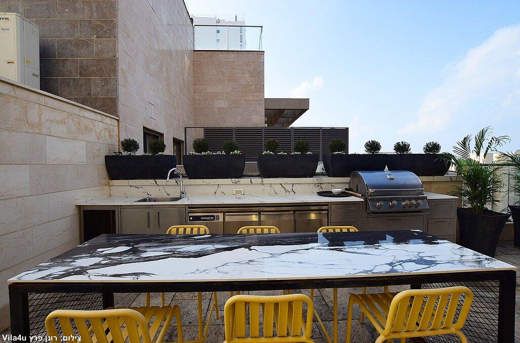 סי וויו פנטהאוז - Sea View Penthouse מרכז  16  נופש - וי פור ויקיישן - V for Vacation