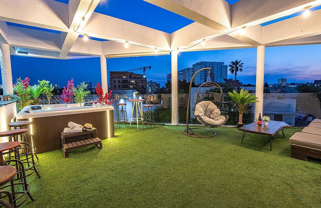 הפנטהאוז של תל אביב מרכז  3  נופש - וי פור ויקיישן - V for Vacation