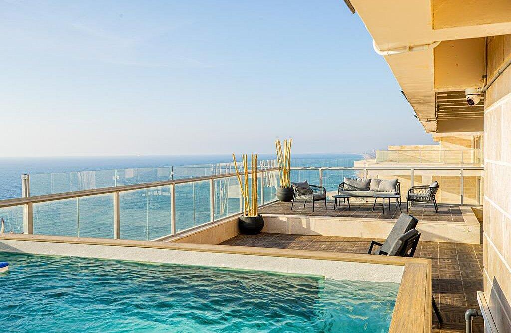 פנטהאוז יורו מרינה דרום  15  נופש - וי פור ויקיישן - V for Vacation