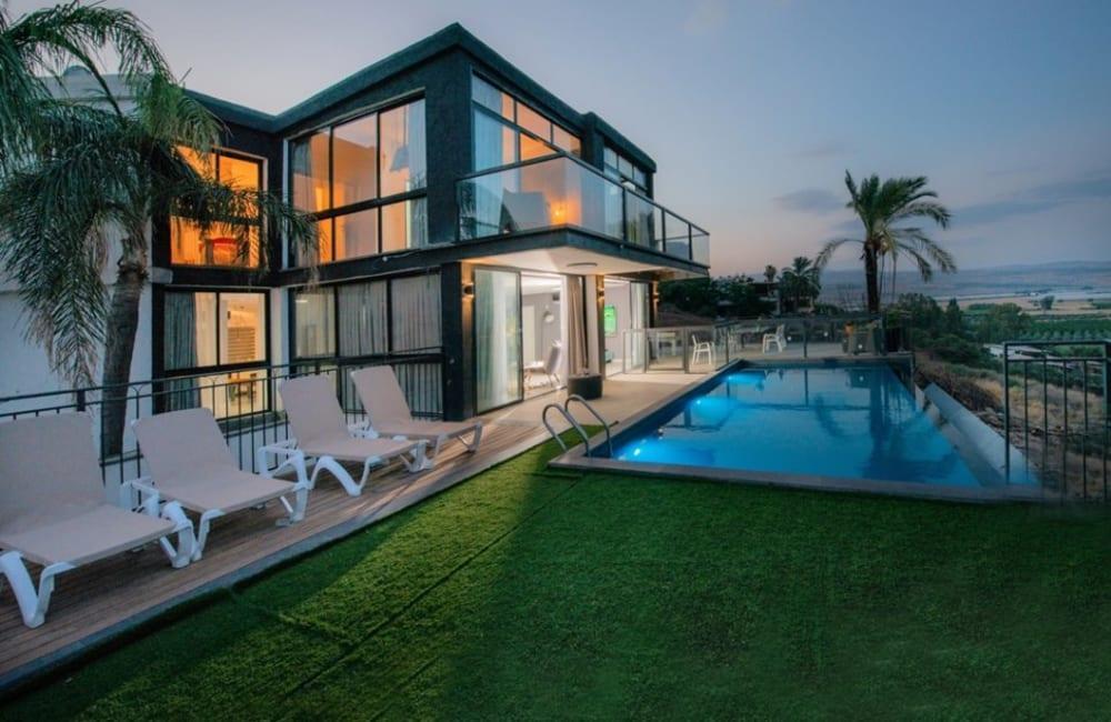 וילה קסם הנוף מגדל צפון  6  נופש - וי פור ויקיישן - V for Vacation