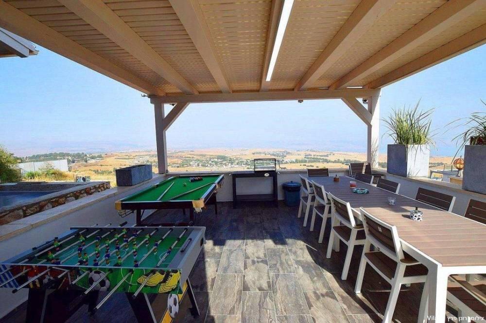 וילה וויו כנרת צפון  4  נופש - וי פור ויקיישן - V for Vacation