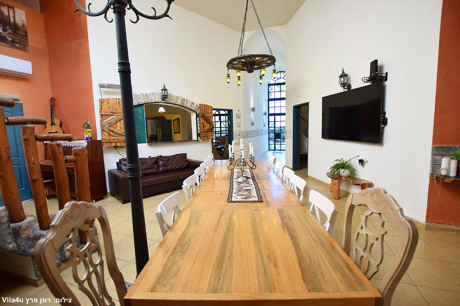 וילה בית הלוגים צפון  32  נופש - וי פור ויקיישן - V for Vacation