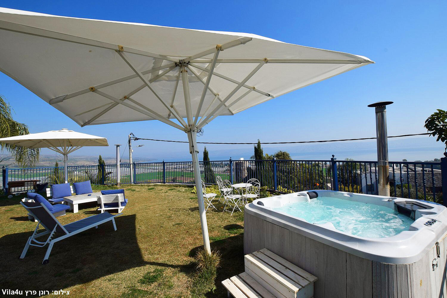 וילה בית הלוגים צפון  3  נופש - וי פור ויקיישן - V for Vacation