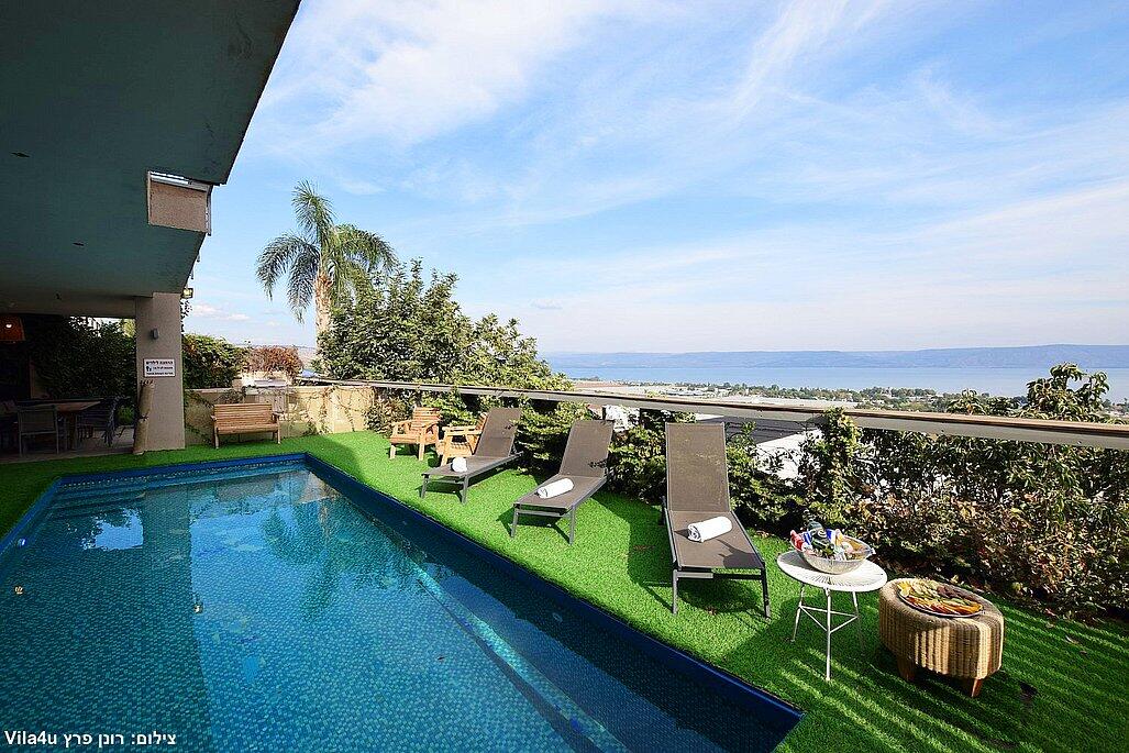 וילה בלו ביי צפון  17  נופש - וי פור ויקיישן - V for Vacation