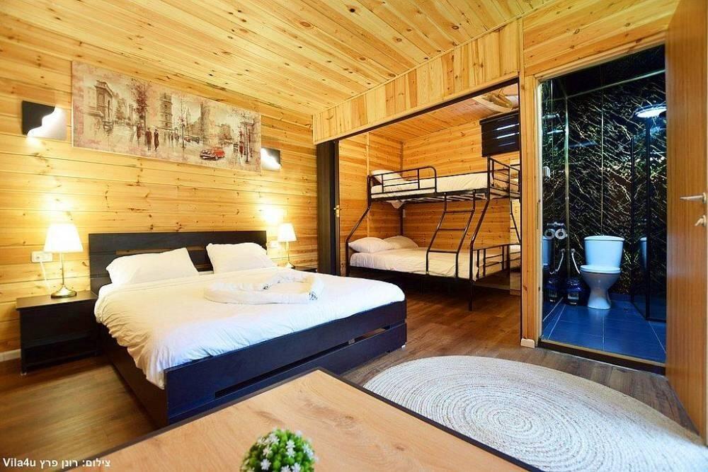 צימר מול השקיעה צפון  16  נופש - וי פור ויקיישן - V for Vacation