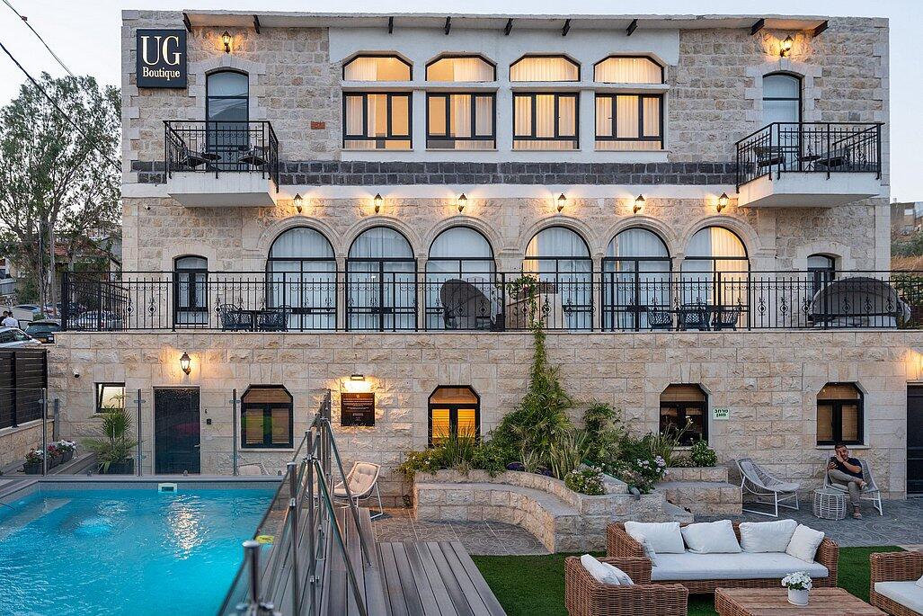 מלון הדירות יו ג'י - UG Boutique Apartment hotel צפון  2  נופש - וי פור ויקיישן - V for Vacation