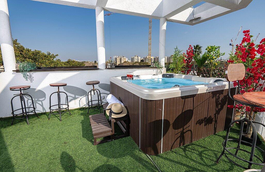 הפנטהאוז של תל אביב מרכז  19  נופש - וי פור ויקיישן - V for Vacation