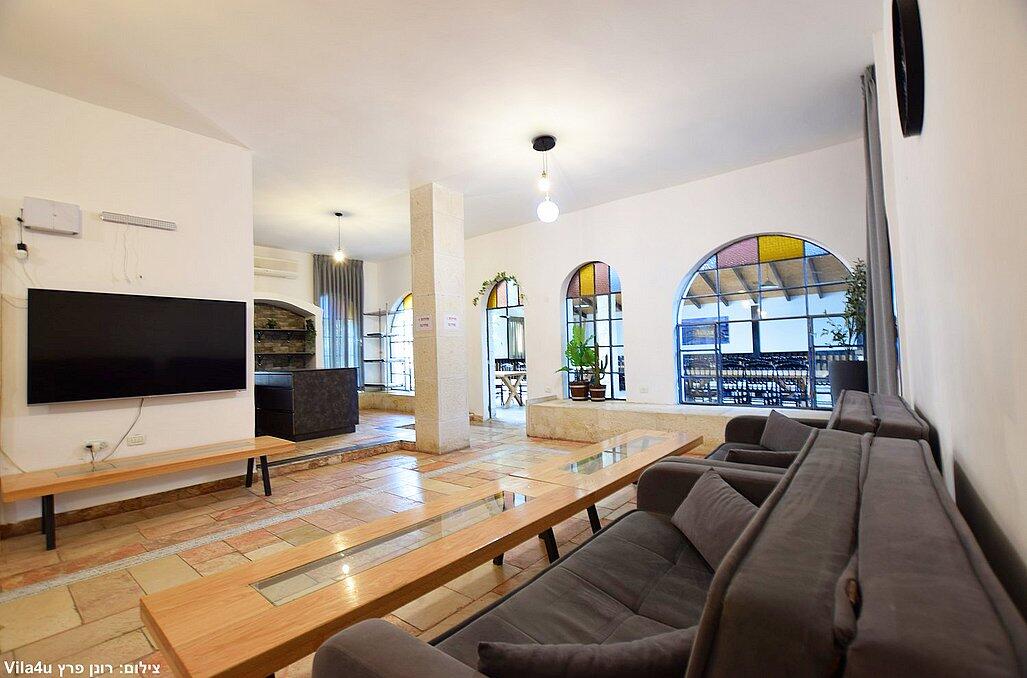 וילה מצודת ציון מרכז  6  נופש - וי פור ויקיישן - V for Vacation