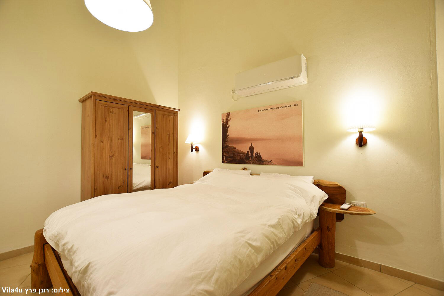 וילה בית הלוגים צפון  15  נופש - וי פור ויקיישן - V for Vacation