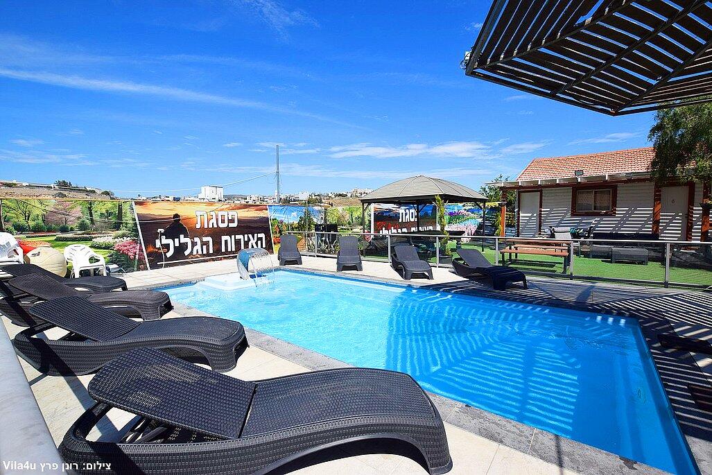 פסגת האירוח הגלילי צפון  13  נופש - וי פור ויקיישן - V for Vacation