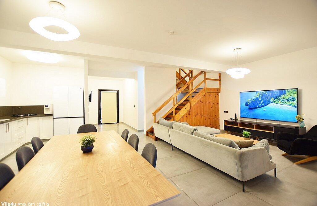 וילה בין הר לים צפון  5  נופש - וי פור ויקיישן - V for Vacation