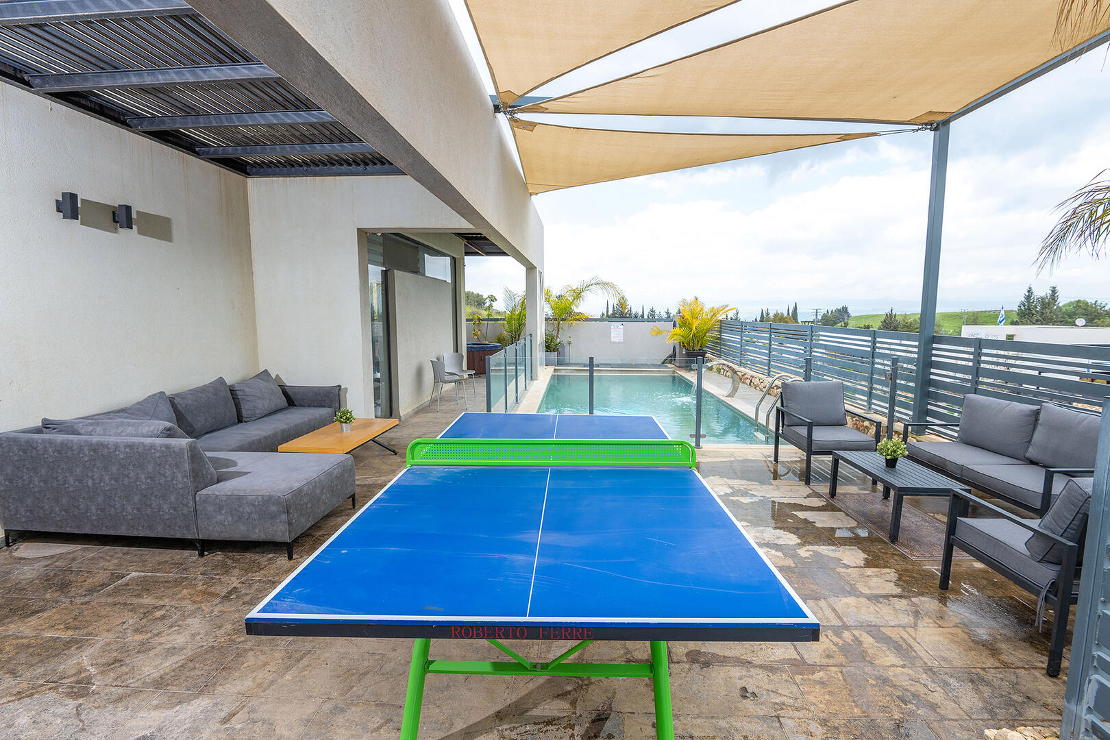 וילה תמר ראש פינה צפון  4  נופש - וי פור ויקיישן - V for Vacation