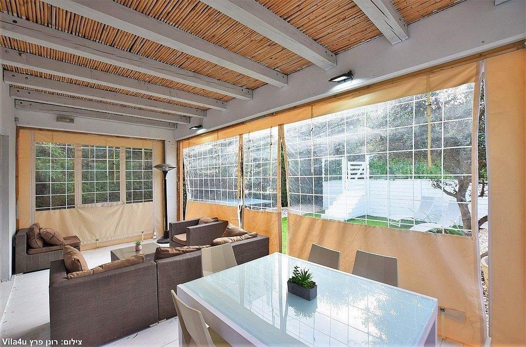 וילה קיסריה על החוף מרכז  4  נופש - וי פור ויקיישן - V for Vacation