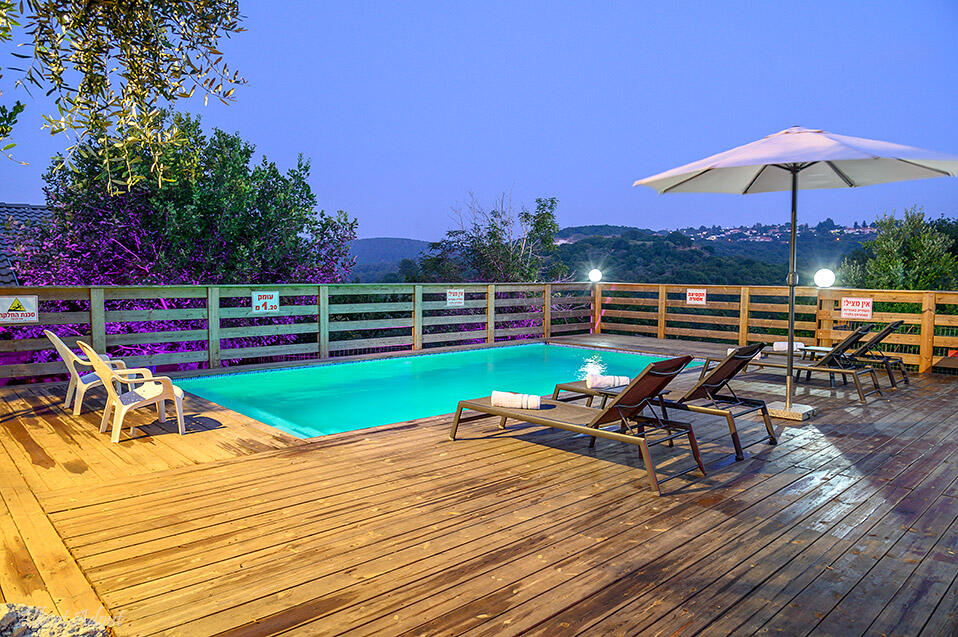 בקתות לב החורש צפון  6  נופש - וי פור ויקיישן - V for Vacation