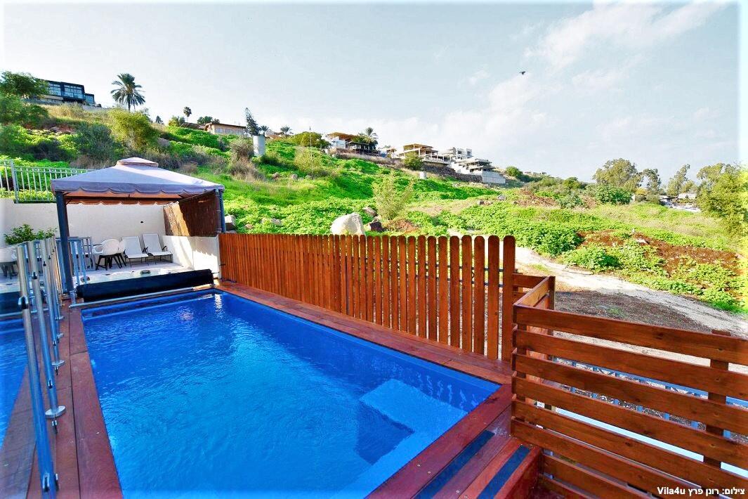 אחוזת אגם כנרת צפון  1  נופש - וי פור ויקיישן - V for Vacation