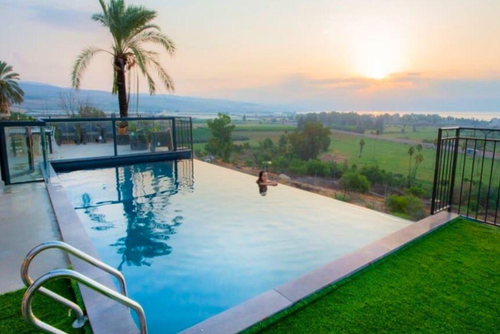 וילה קסם הנוף מגדל צפון  4  נופש - וי פור ויקיישן - V for Vacation