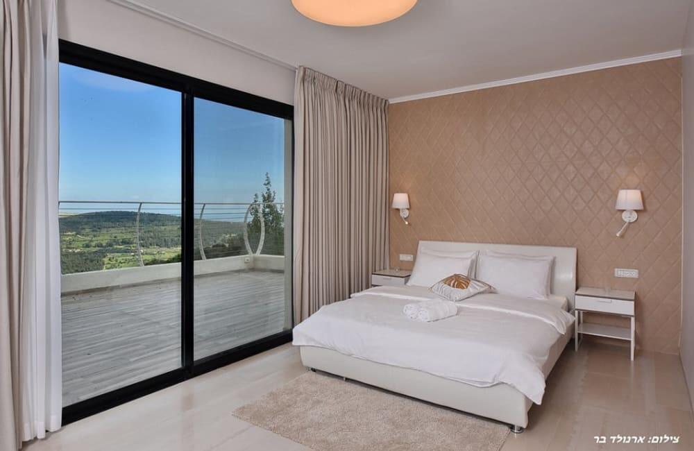 וילה סלו מול הכנרת צפון  7  נופש - וי פור ויקיישן - V for Vacation