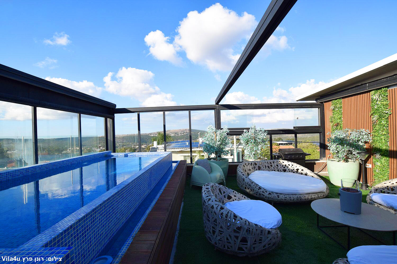 וילה קינג רפאל צפון  22  נופש - וי פור ויקיישן - V for Vacation