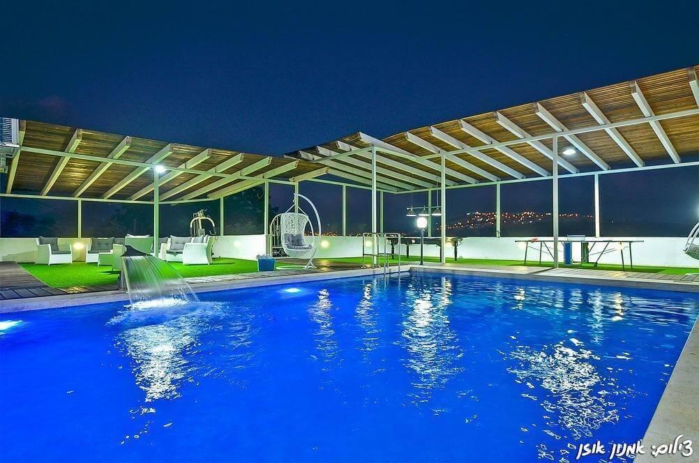 וילה וילבן בגליל צפון  16  נופש - וי פור ויקיישן - V for Vacation