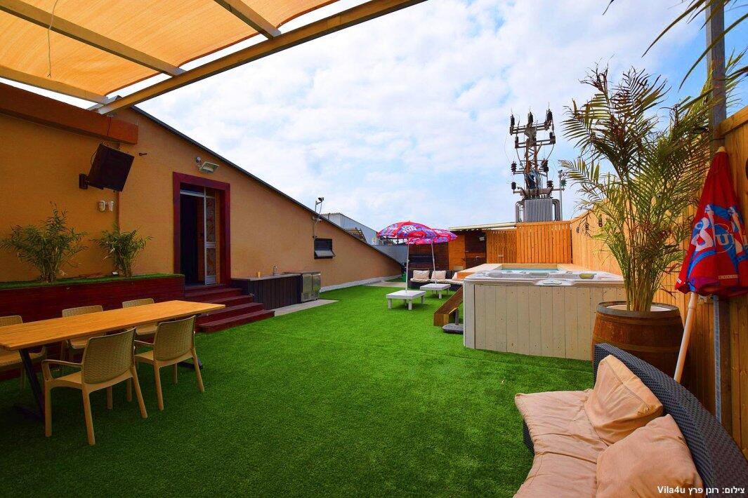 פנטהאוז על הגג מרכז  8  לופט 4 יו