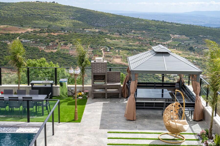 וילה נוף לים ירכא צפון  34  נופש - וי פור ויקיישן - V for Vacation