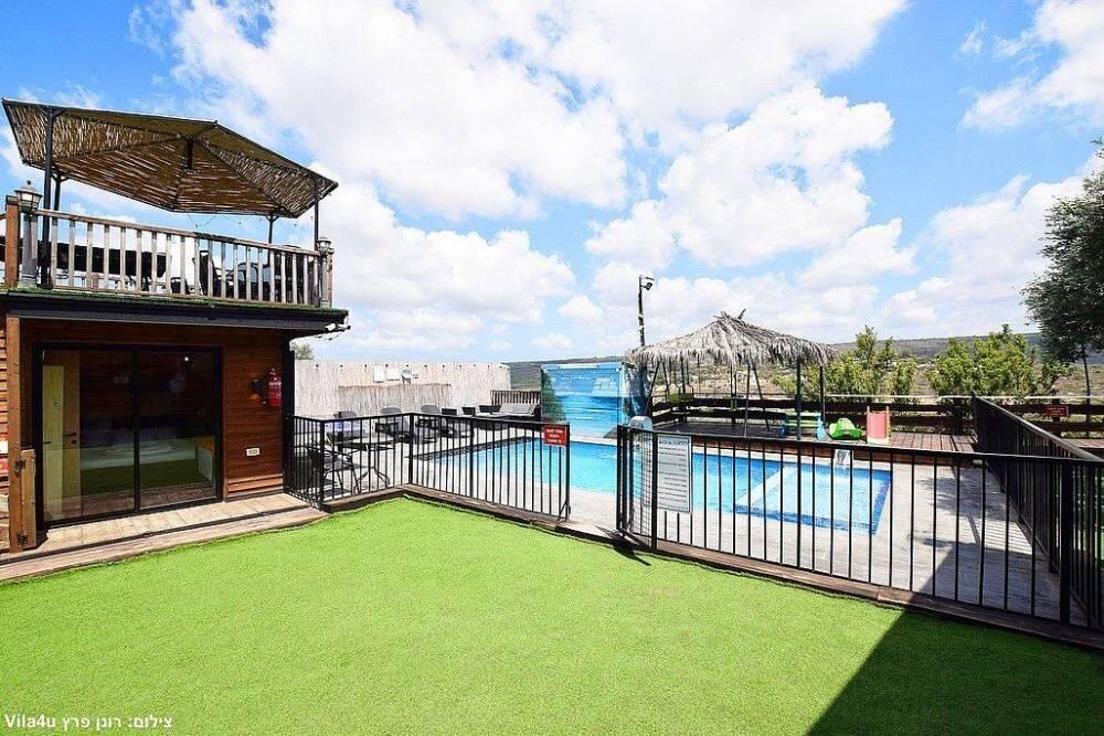 צימר מול השקיעה צפון  5  נופש - וי פור ויקיישן - V for Vacation