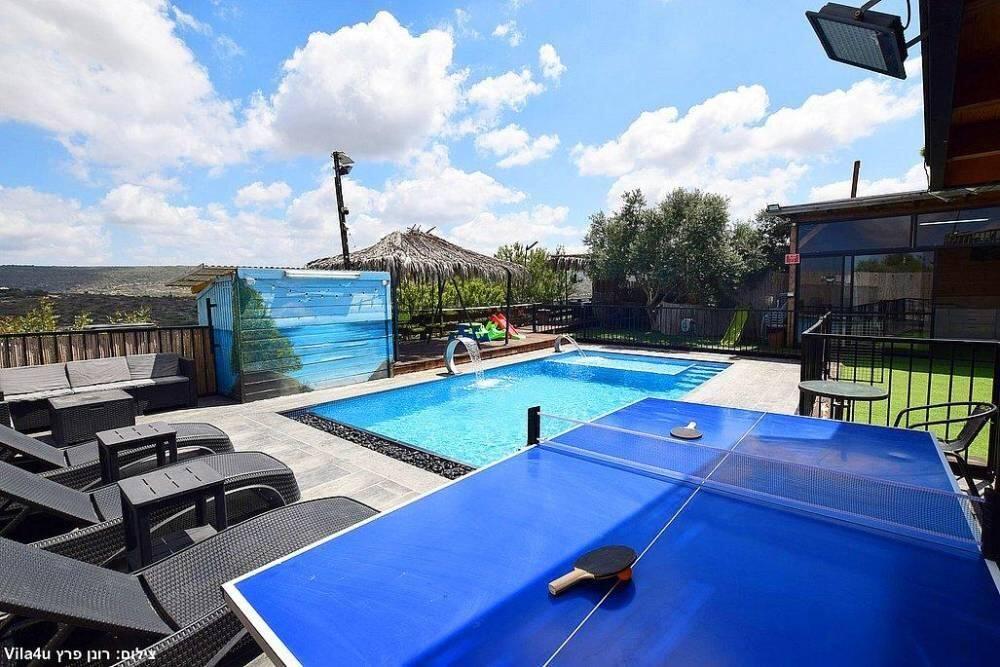 צימר מול השקיעה צפון  10  נופש - וי פור ויקיישן - V for Vacation