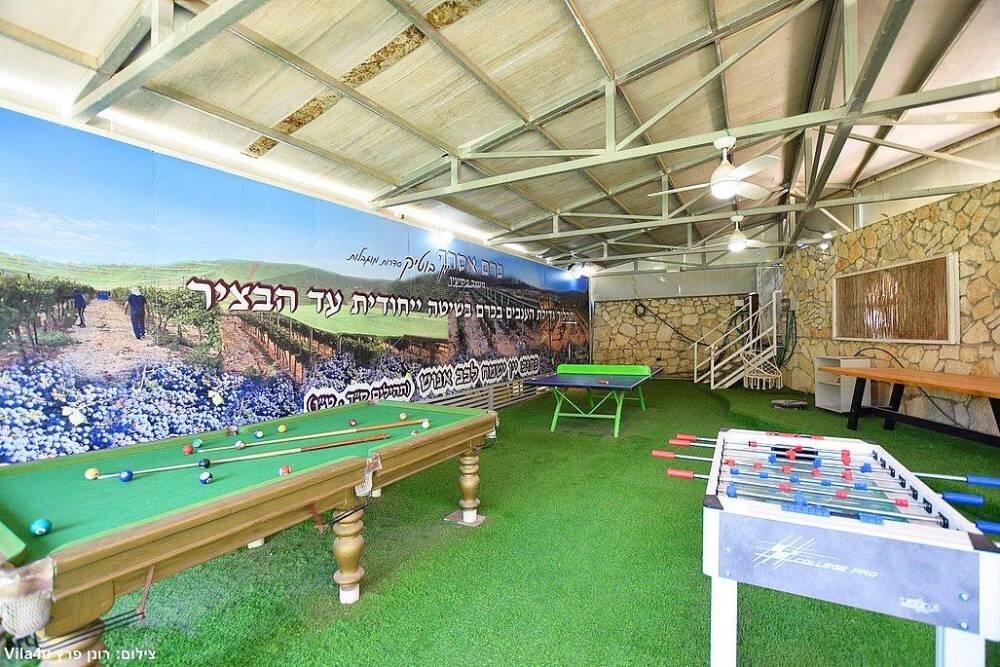 וילה מול הצדיק פקיעין צפון  9  נופש - וי פור ויקיישן - V for Vacation