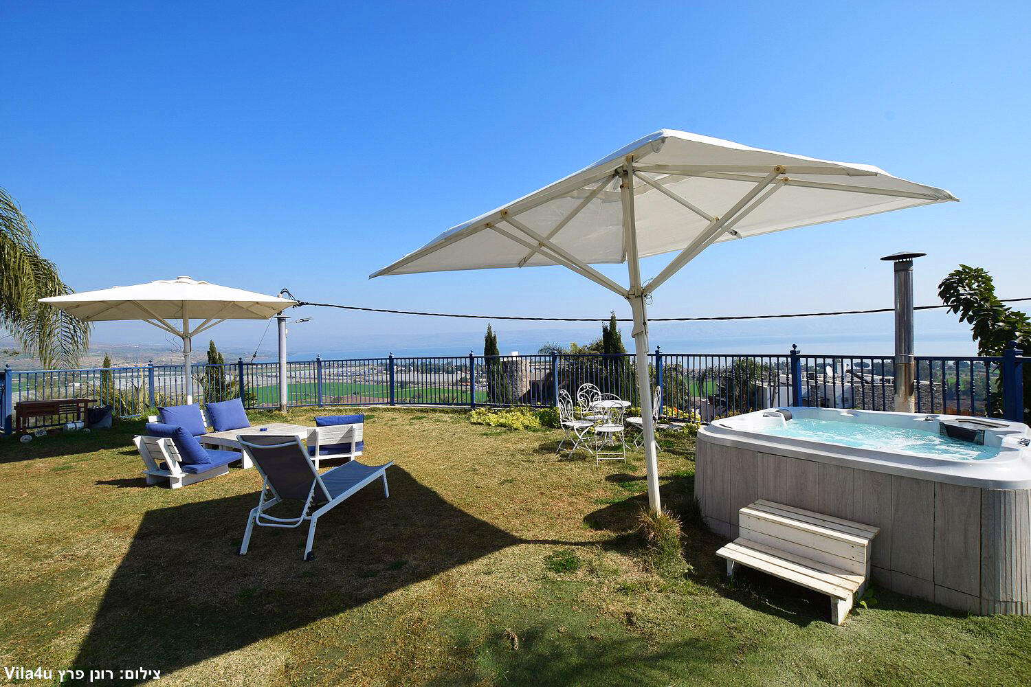 וילה בית הלוגים צפון  17  נופש - וי פור ויקיישן - V for Vacation