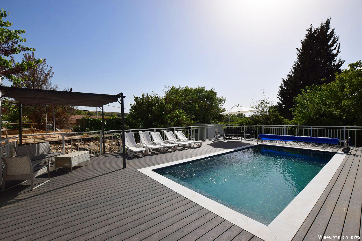 בקתות המעיין צפון  23  נופש - וי פור ויקיישן - V for Vacation