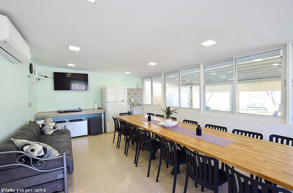 וילה פנינת אליה מרכז  8  נופש - וי פור ויקיישן - V for Vacation