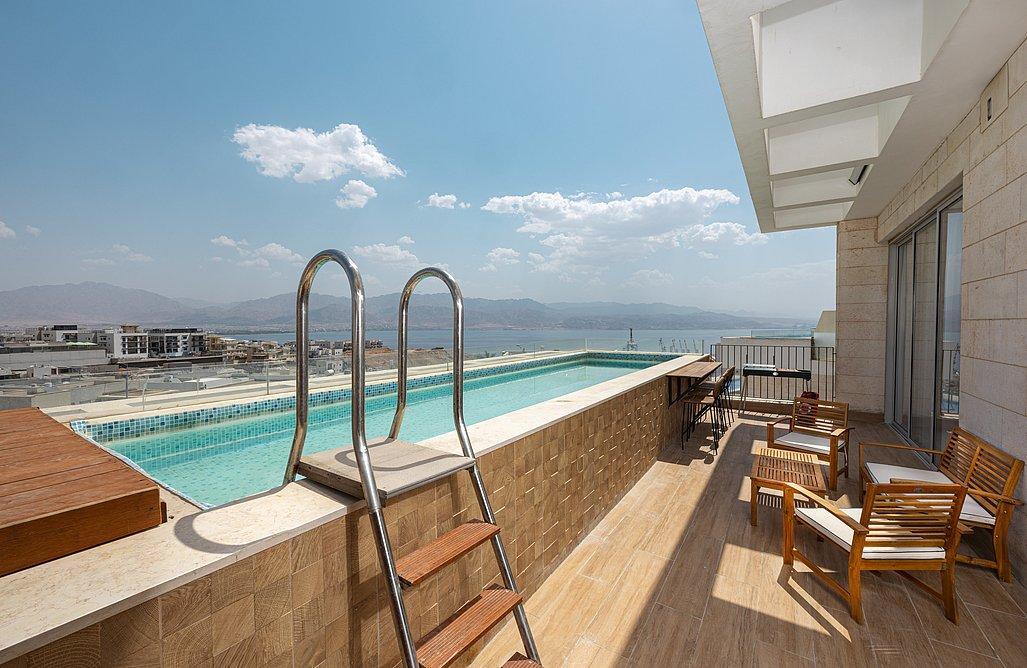 פנטהאוז אופק דרום  23  נופש - וי פור ויקיישן - V for Vacation