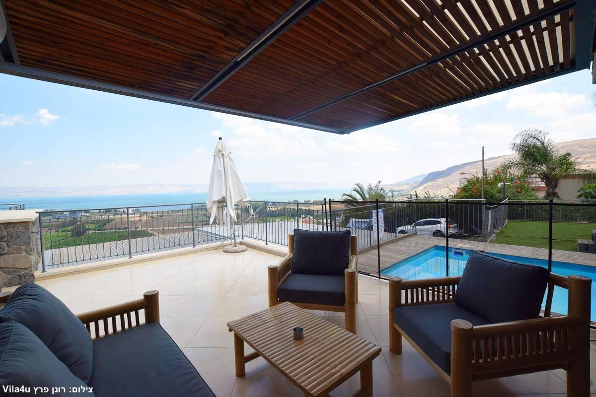 מלרוז על הכנרת צפון  6  נופש - וי פור ויקיישן - V for Vacation