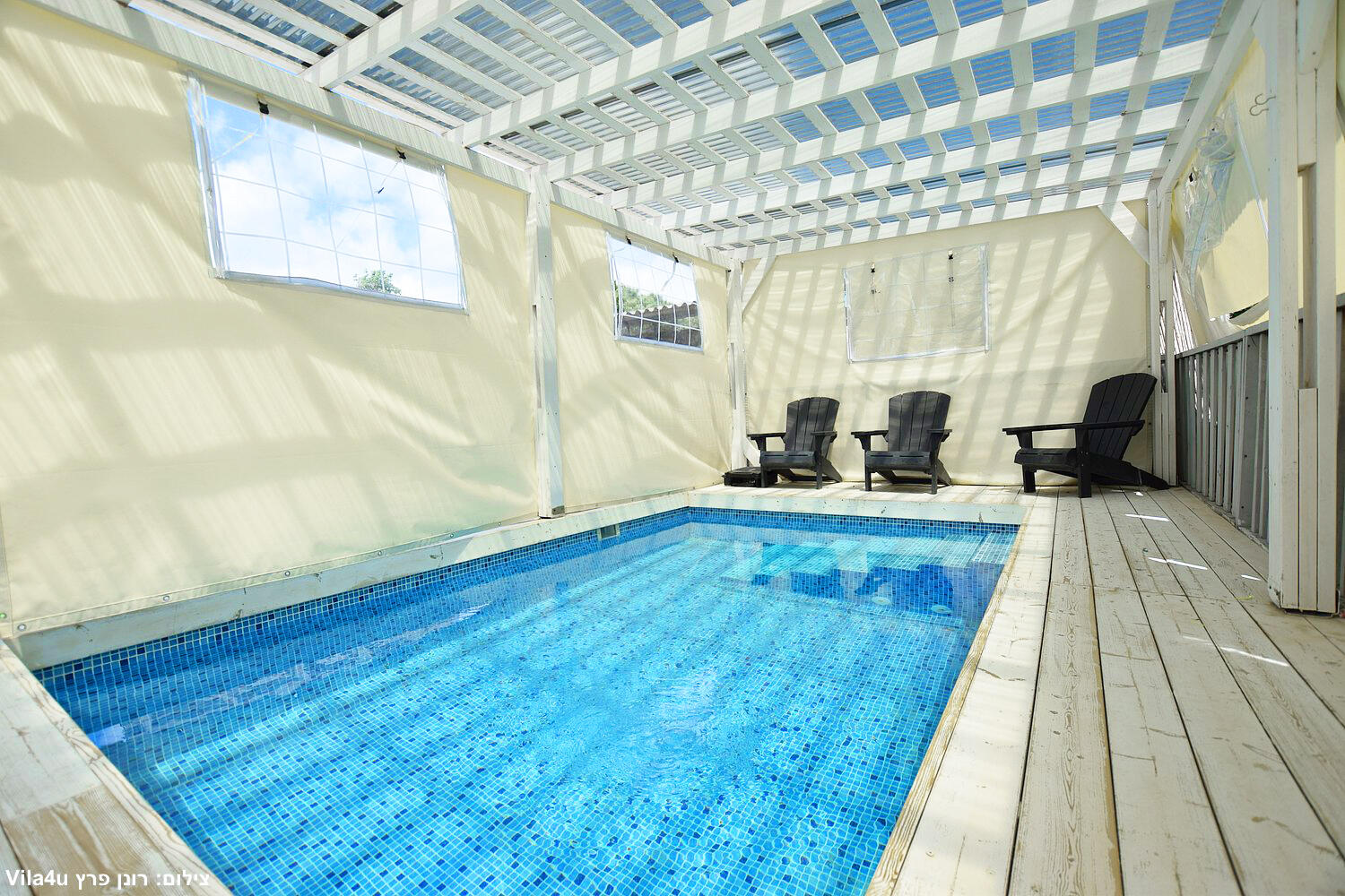 וילה לקשורי - Luxury Villa צפון  27  נופש - וי פור ויקיישן - V for Vacation