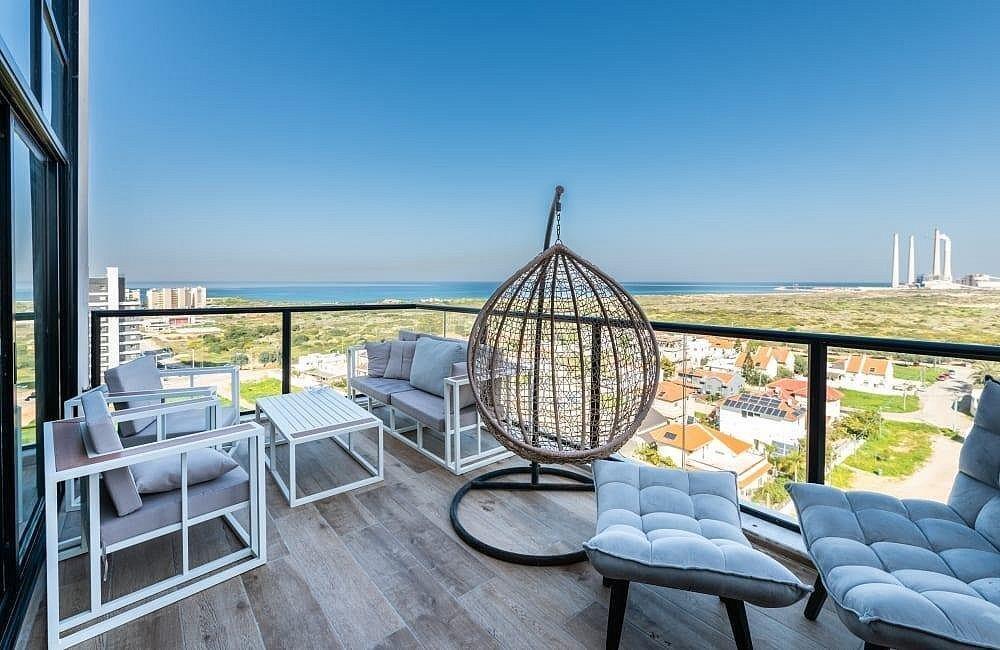 פנטהאוז ראם מרכז  5  נופש - וי פור ויקיישן - V for Vacation