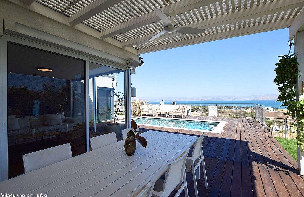 וילה בליס - Villa Bliss צפון  31  נופש - וי פור ויקיישן - V for Vacation