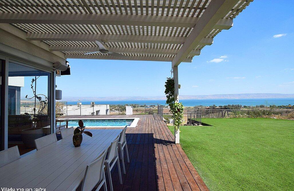 וילה בליס - Villa Bliss צפון  4  נופש - וי פור ויקיישן - V for Vacation