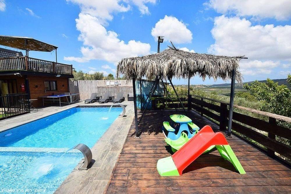 צימר מול השקיעה צפון  13  נופש - וי פור ויקיישן - V for Vacation