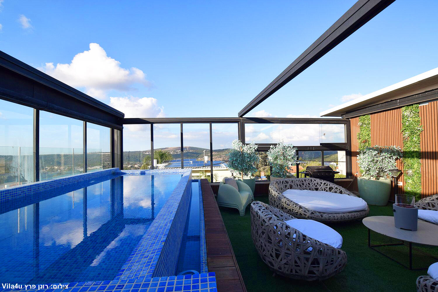 וילה קינג רפאל צפון  38  נופש - וי פור ויקיישן - V for Vacation